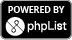 powered by phpList 3.6.5, © phpList ltd